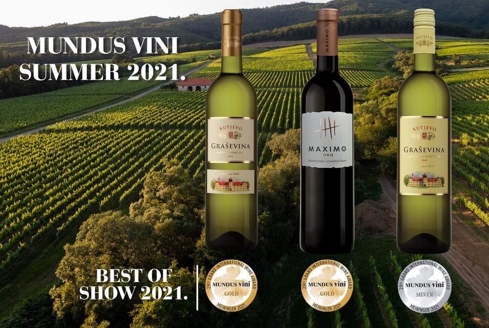 Izuzetan uspjeh vinarije Kutjevo na Mundus Vini Summer Tasting 2021!