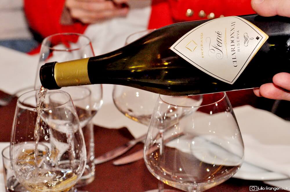 Na večeri u Zagrebu Degrassi pretpremijerno točio novi Chardonnay Riserva 2019 !