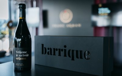 Nova linija Teran Barrique vina vinarije Franc Arman!