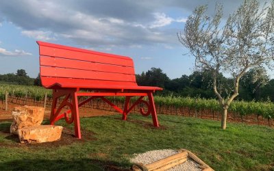 Vinarija Vicinim svečano otvorila prvu Big Bench klupu u Hrvatskoj!