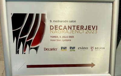 Decanterjevi nagrajenci 2023 u Ljubljani!