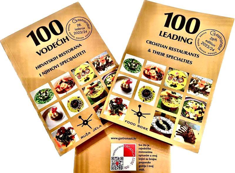 Predstavljeno 28. izdanje knjige “100 vodećih hrvatskih restorana i njihovi specijaliteti 2023/24