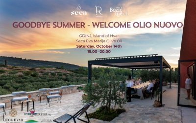 GOODBYE SUMMER  – WELCOME OLIO NUOVO!