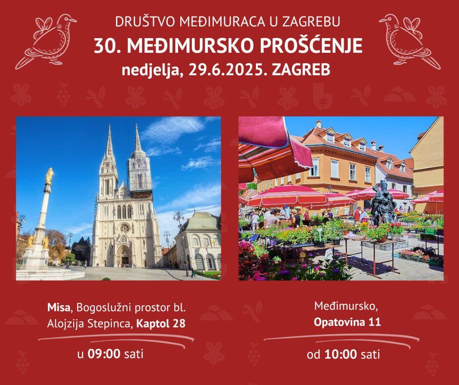 30. Međimursko prošćenje u srcu Zagreba!