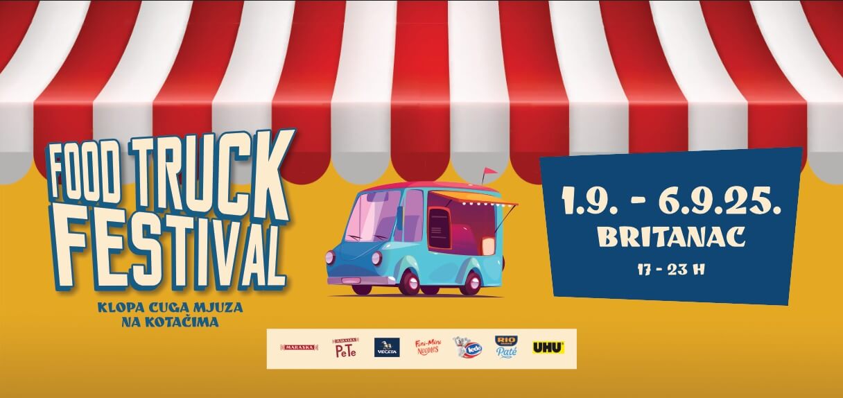Food Truck Festival na Britancu od 1. do 6. rujna