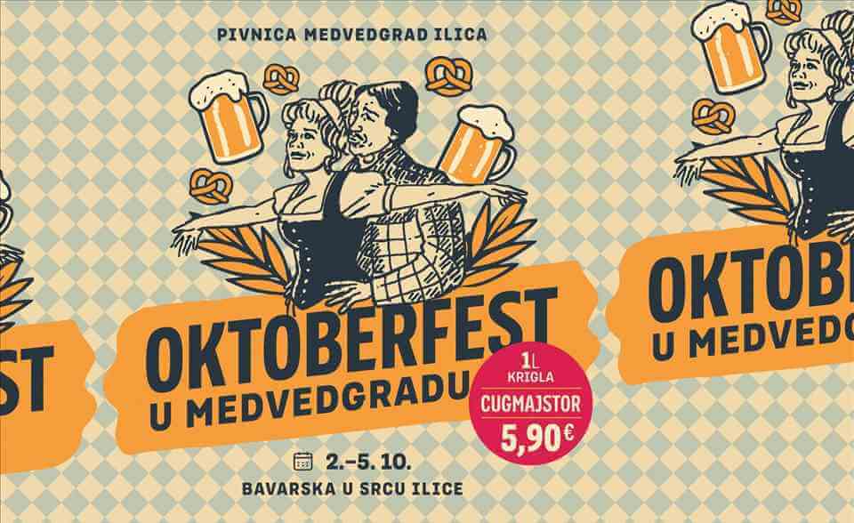 Oktoberfest u Medvedgradovom ruhu – treći put u Zagrebu!