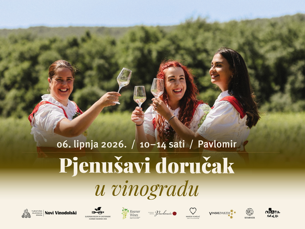 Pjenušavi doručak u vinogradu ponovno stiže na Kvarner!